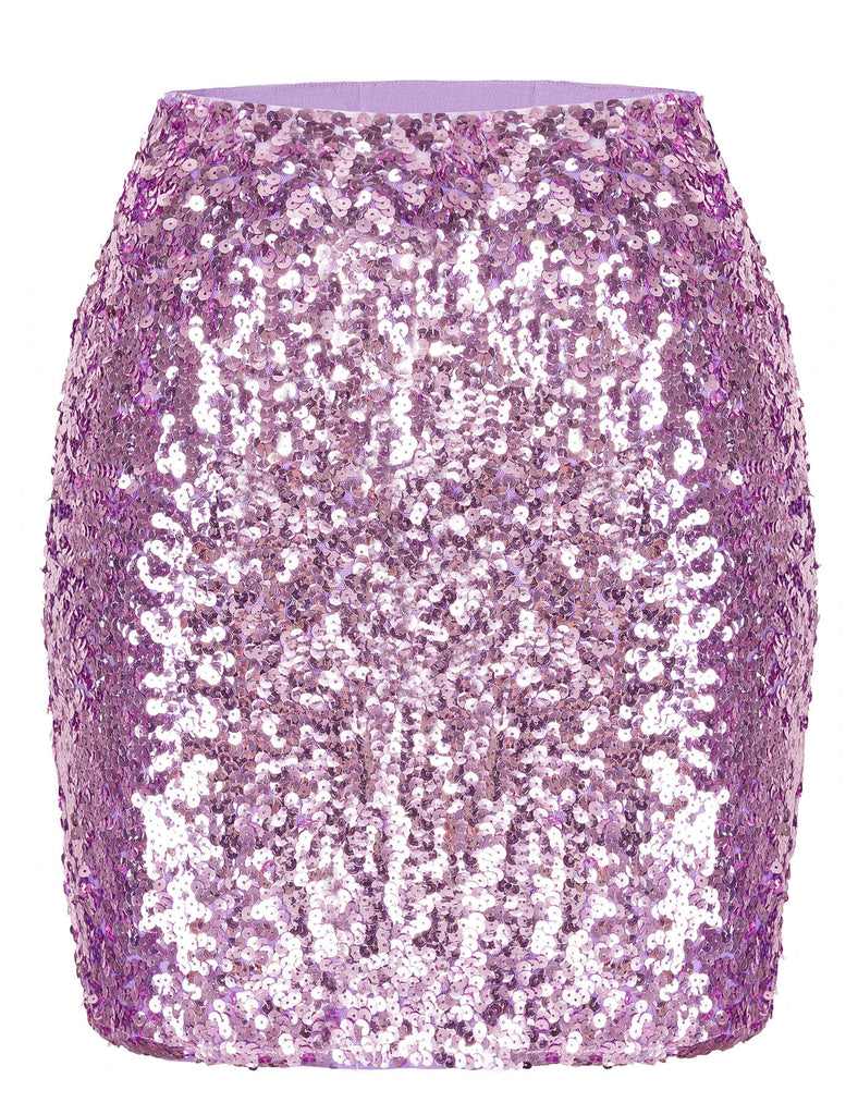 glitter-bodycon-sequin-skirt-party-night-out-lavender