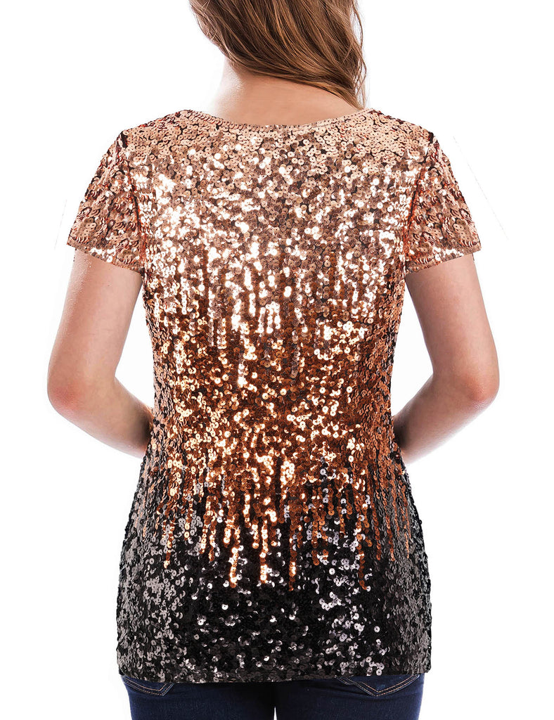 glitter-sequin-tops-for-women-party-brown-coffee-black-back