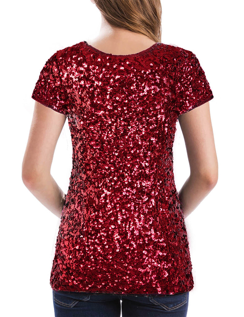 glitter-sequin-tops-for-women-party-burgundy-back