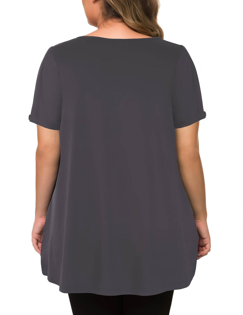 plus-size-tops-for-women-flowy-tunic-shirt-gray-back