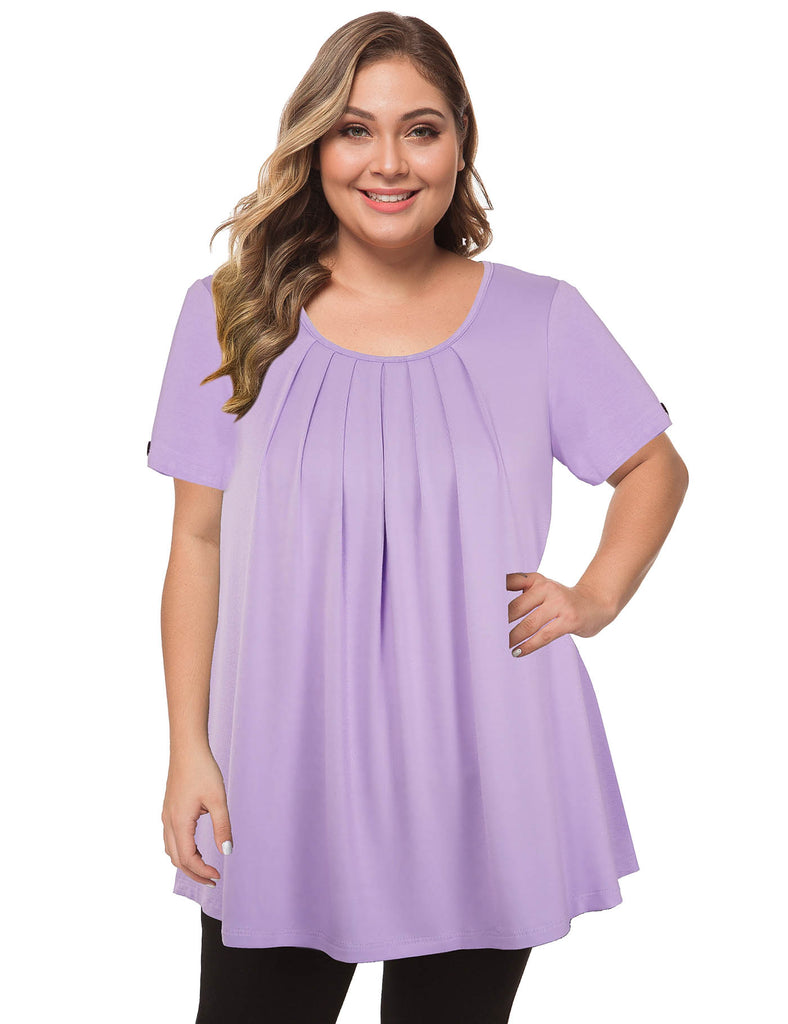 plus-size-tops-for-women-flowy-tunic-shirt-lavender
