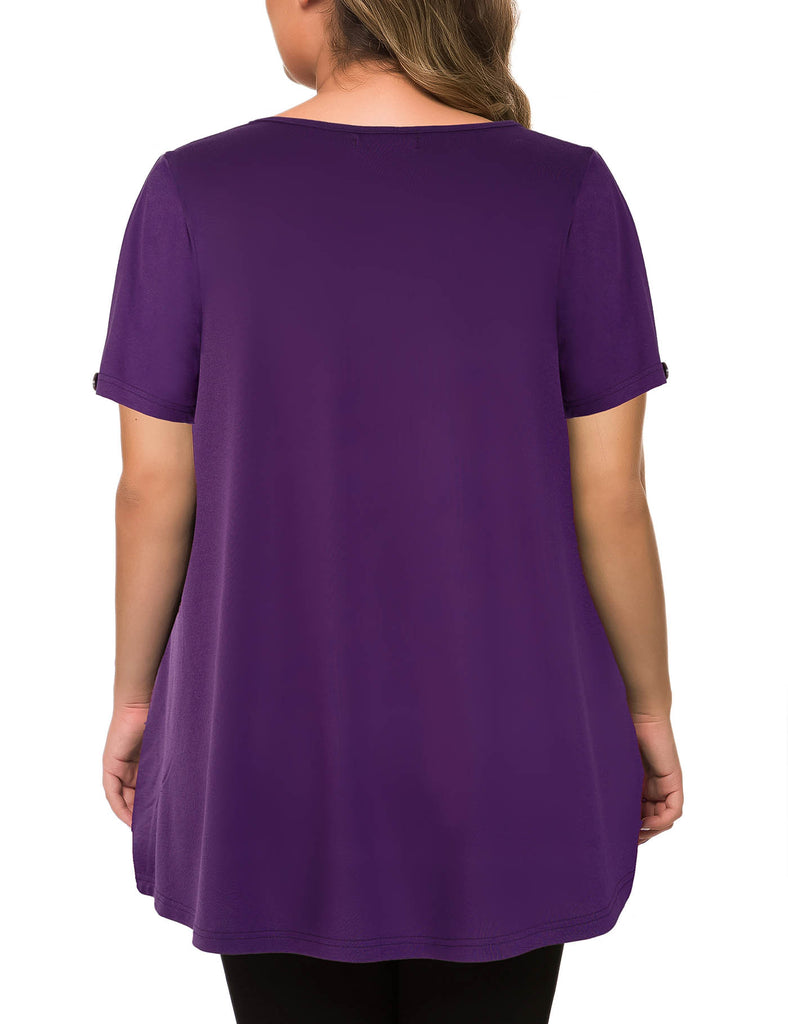 plus-size-tops-for-women-flowy-tunic-shirt-purple-back
