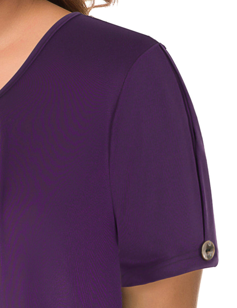 plus-size-tops-for-women-flowy-tunic-shirt-purple-detail